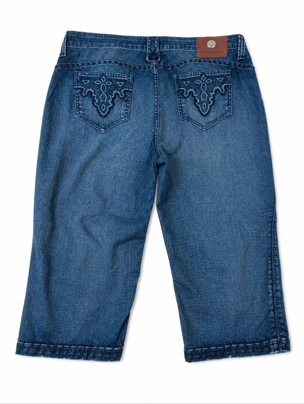 ANTIK DENIM BERMUDA Shorts Y2K NWT VINTAGE Plus Size 20W - Picture 5 of 8